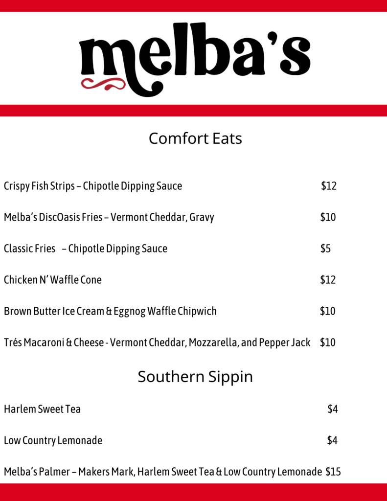 Melba's Wollman Rink NYC